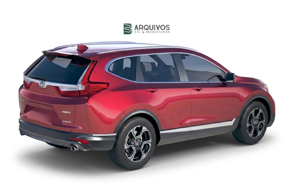 Modelo 3D STL - Honda CR-V 2020 — foto 2